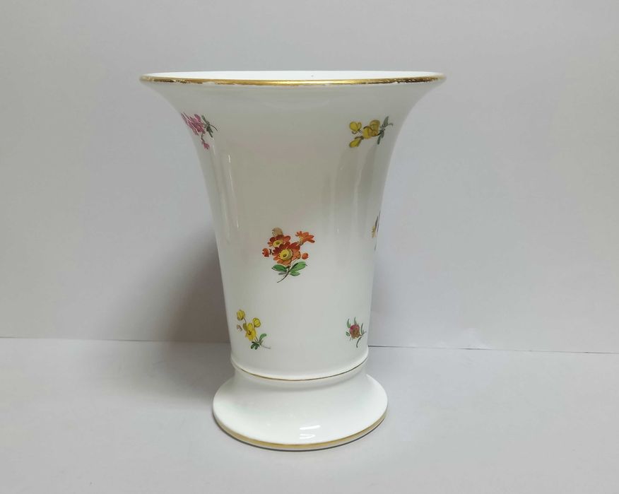 Wazon - krater, ręcznie malowany, MIŚNIA, MEISSEN