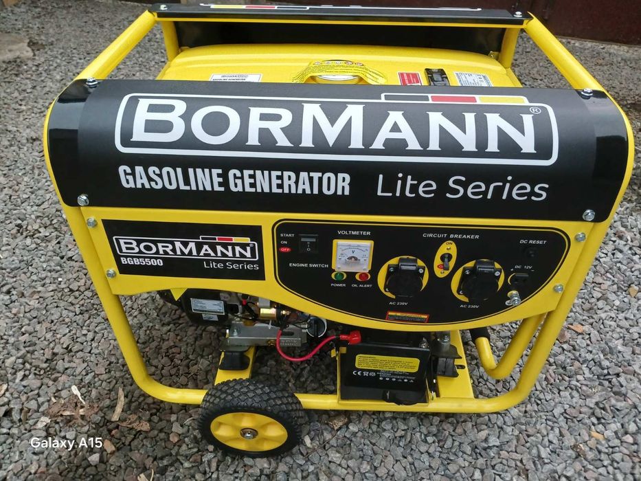 Бензогенератор новый 5,5квт.