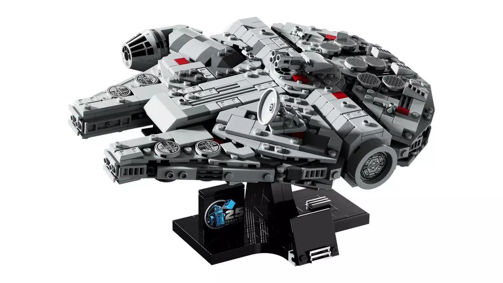 3д друкований Конструктор "Тисячолітнього сокола" 75375