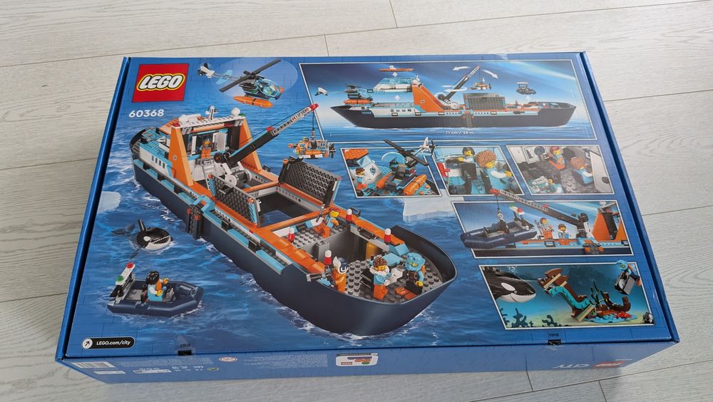 LEGO® 60368 City - Łódź badacza Arktyki