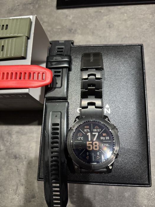 Garmin FENIX 7 solar Shapphire Tytan