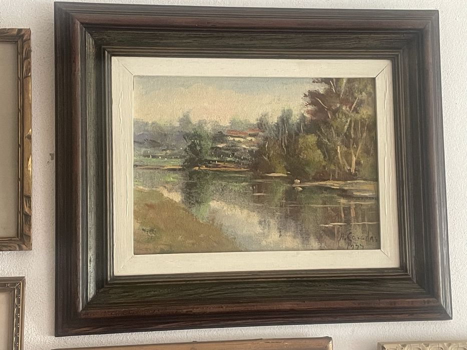 Oleo sobre tela de Alberto Cavadas