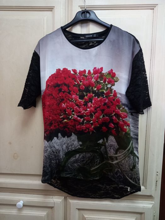 Blusa tipo túnica da Ferrache