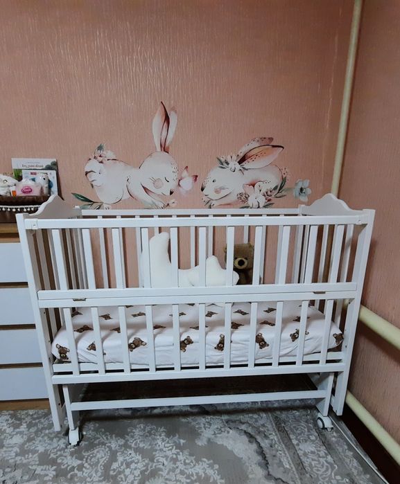 Ліжко дитяче, колиска, люлька