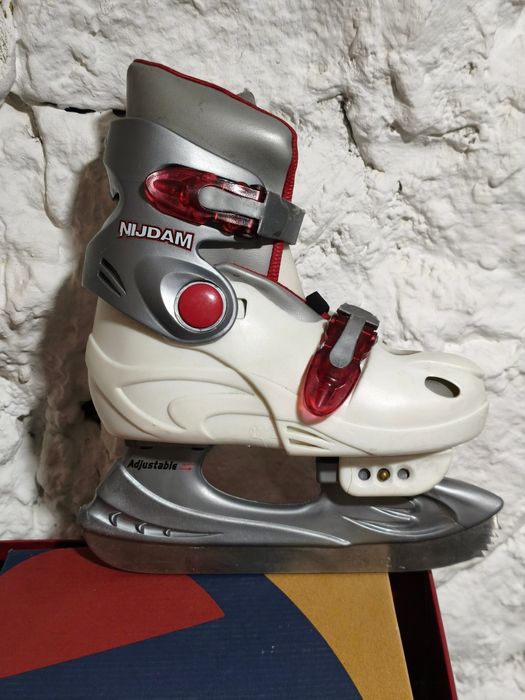 Коньки детские, регулируемый размер