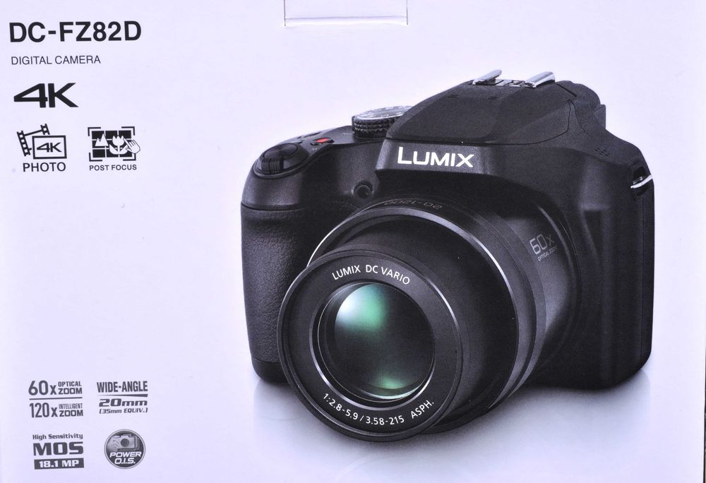 Lumix zoom 20x1200, Estojo + Filtro UV e Pol, Novo, fatura, garantia