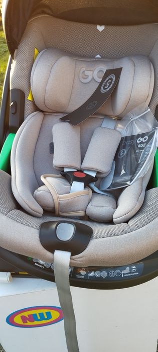 Nowy fotelik samochodowy od narodzin baza ISOFIX obrotowa SKLEP NW