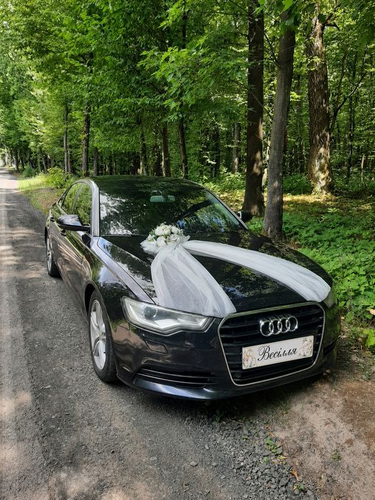 Оренда авто Ауді А6 на весілля