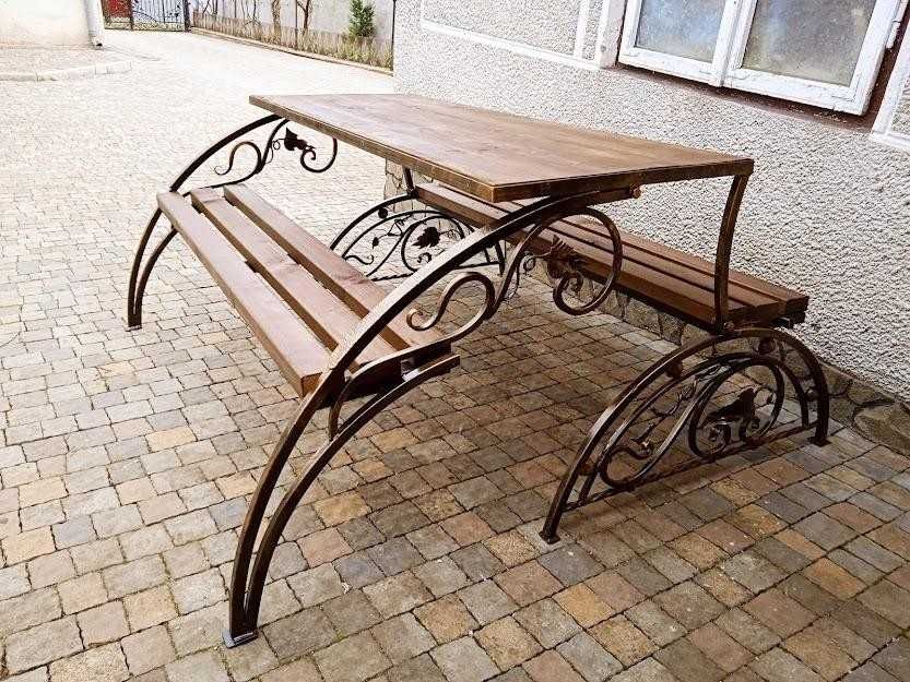 Розкладний стіл. Лавка трансформер