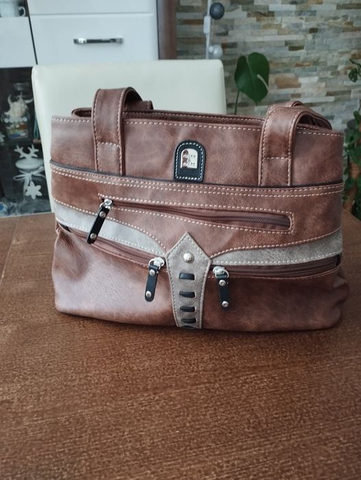 Torebka  damska brązowa