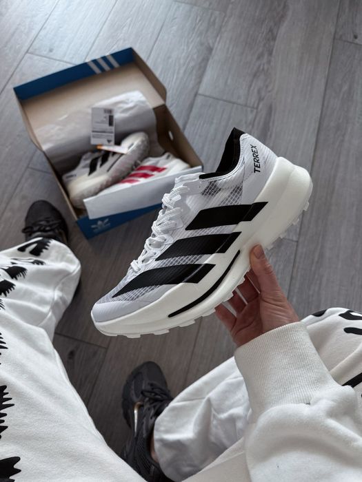Кросівки Adidas Terrex Adizero Ultra 2 White/Black premium
