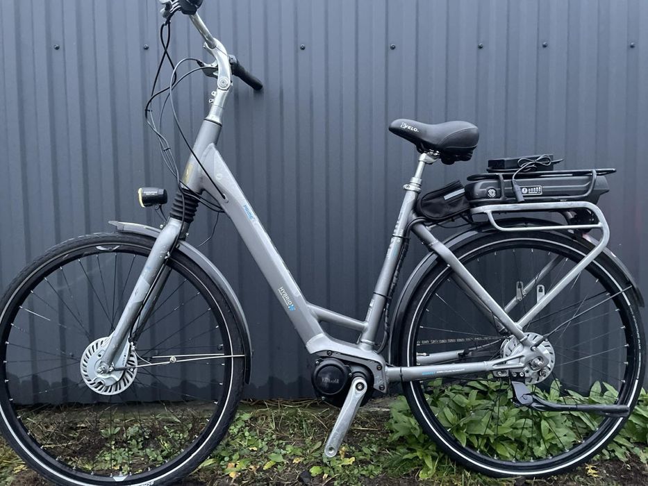 Ручка газу! Кареточний електро-велосипед Giant  на моторі Yamaha!