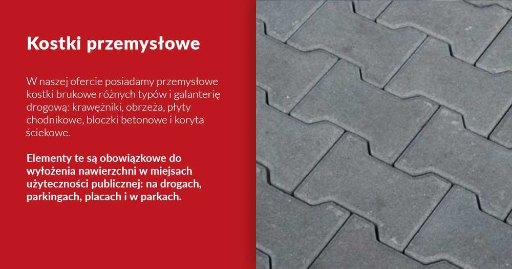 Kostka brukowa  KOST-BET cały asortyment Dostawa HDS! Podhale!Zakopane