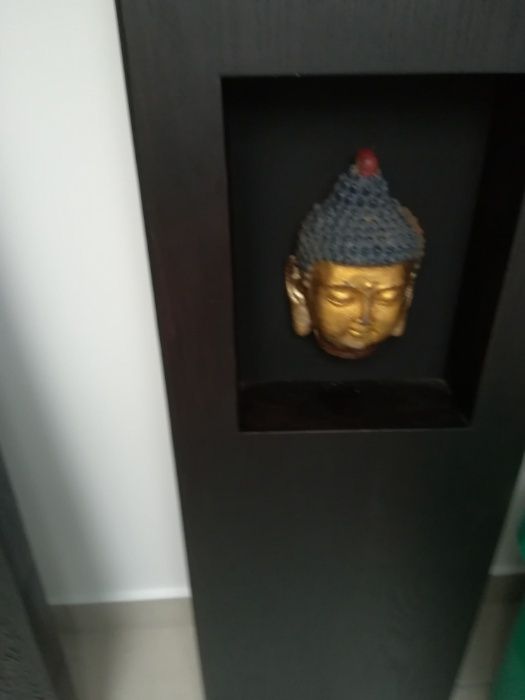 Quadro com Busto do Buda