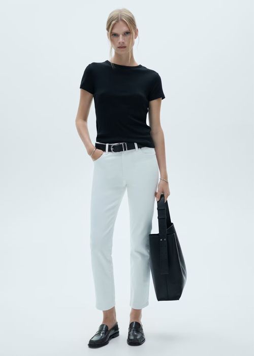 Білі джинси Mango