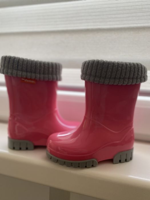 Чобітки гумові для дівчинки Demar