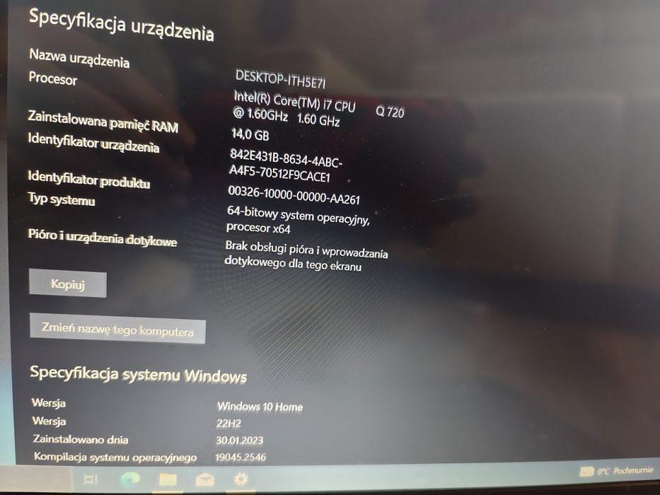 Asus ROG G51 na części