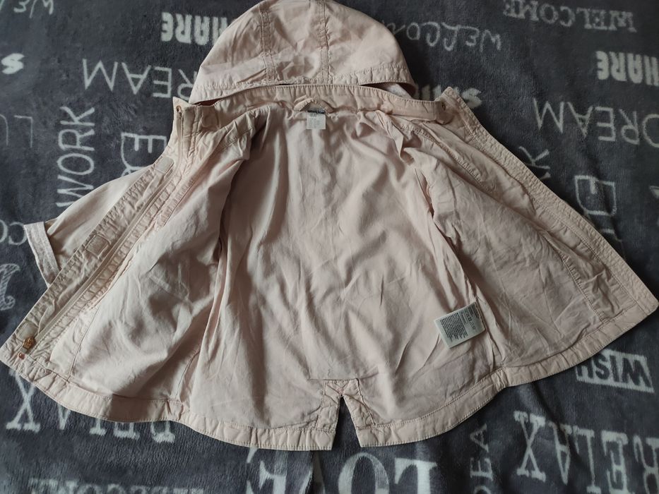Płaszczyk/parka h&m rozm. 86