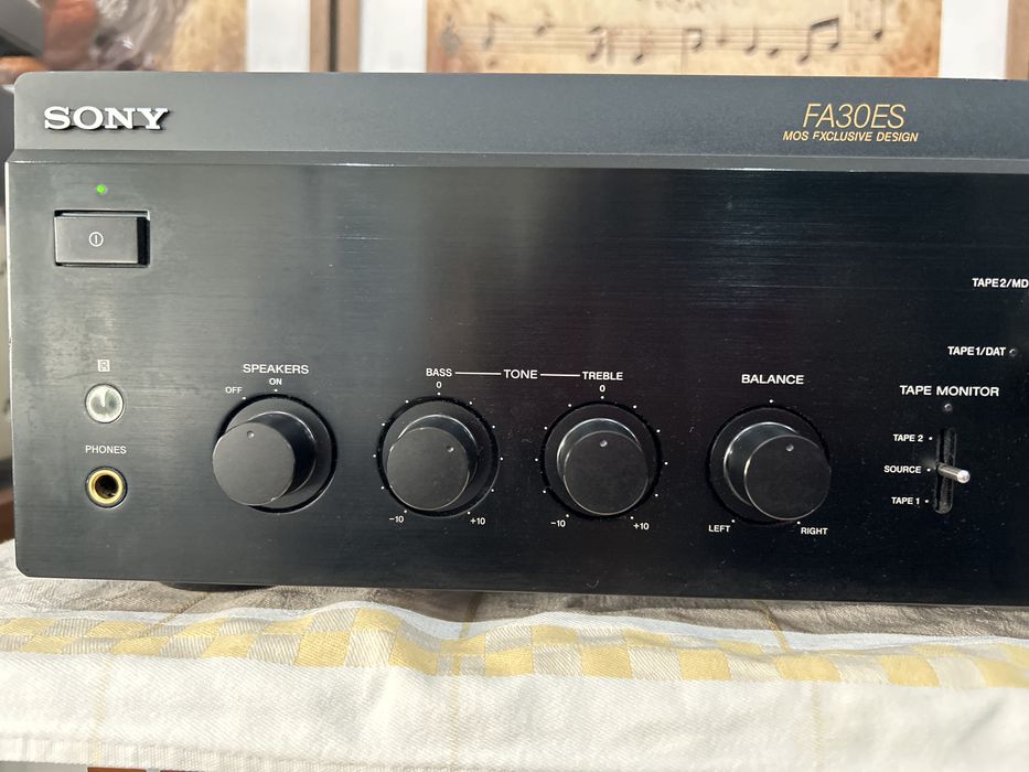Amplificador SONY  ta-FA30es