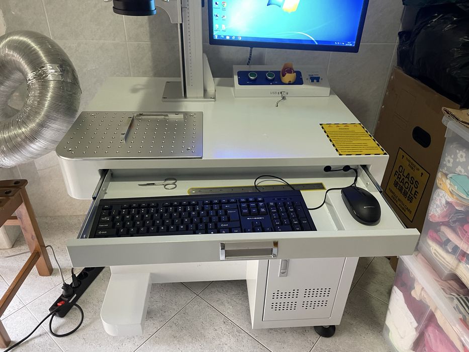 Maquina laser de fibra 100w JPT