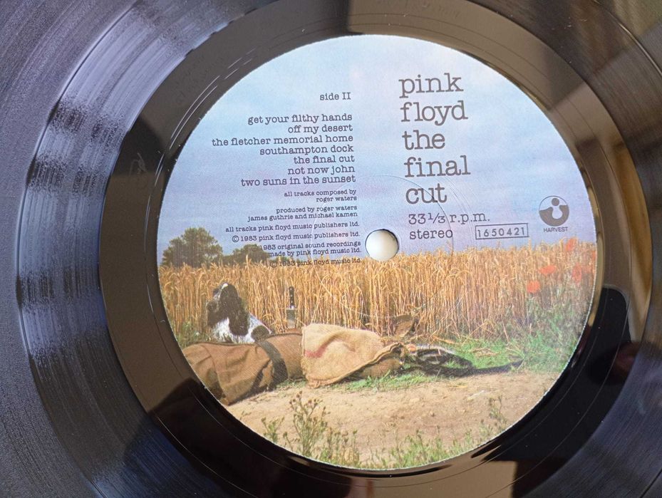 Pink Floyd – The Final Cut • Edição Original • Excelente Estado