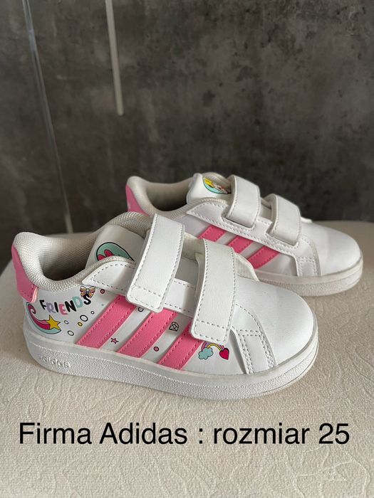 Oryginalne Adidasy dziecięce rozmiar 25