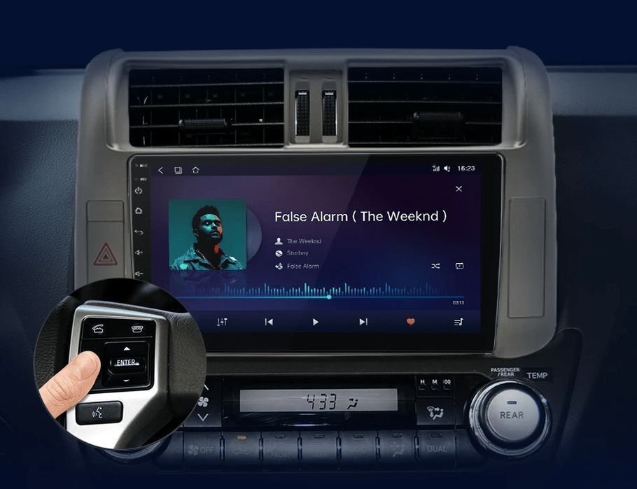 Toyota Land Cruiser Prado 150 – Radio Android 9" CarPlay