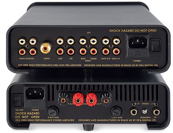 Przedwzmacniacz i końcówka mocy deltec precision audio dpa 200S ideał