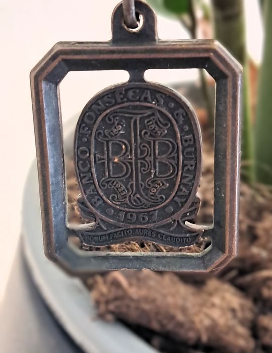 Porta-chaves Banco Fonsecas & Burnay 1967