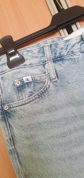Długa spódnica jeansowa Calvin Klein