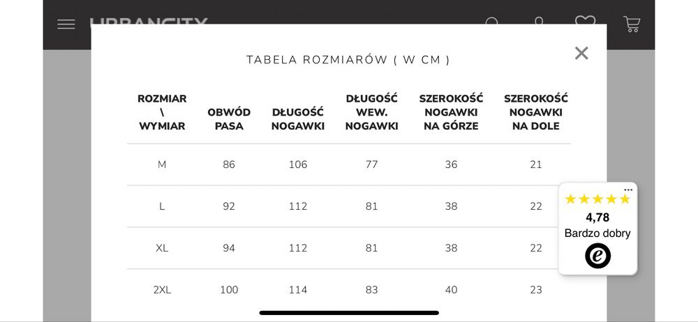 Spodnie jigga wear xl