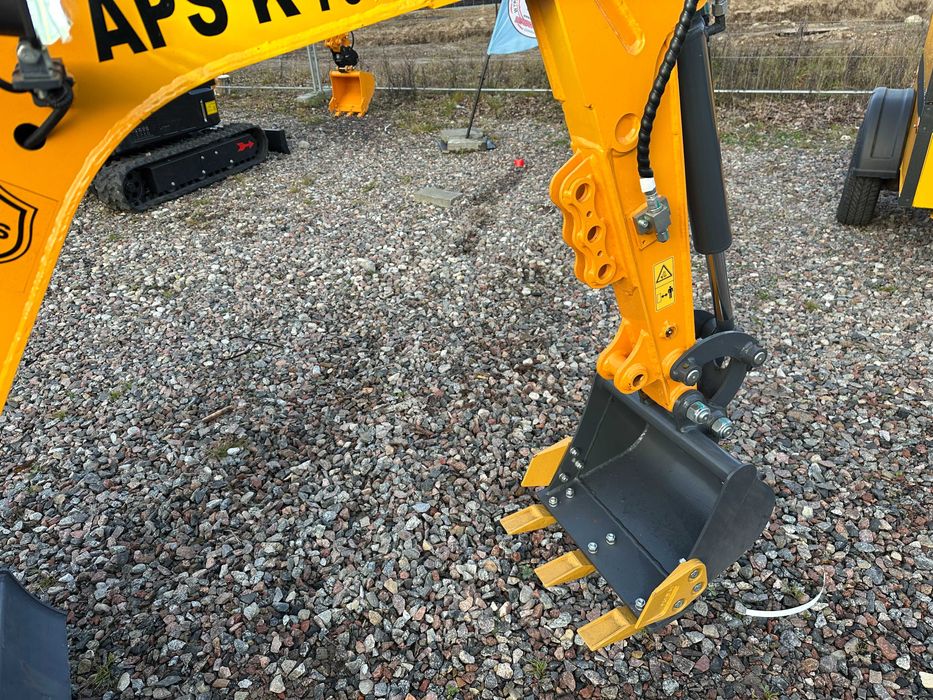 Minikoparka APS K10 Ramie Skrętne 1000kg ! Gwarancja| NOWA