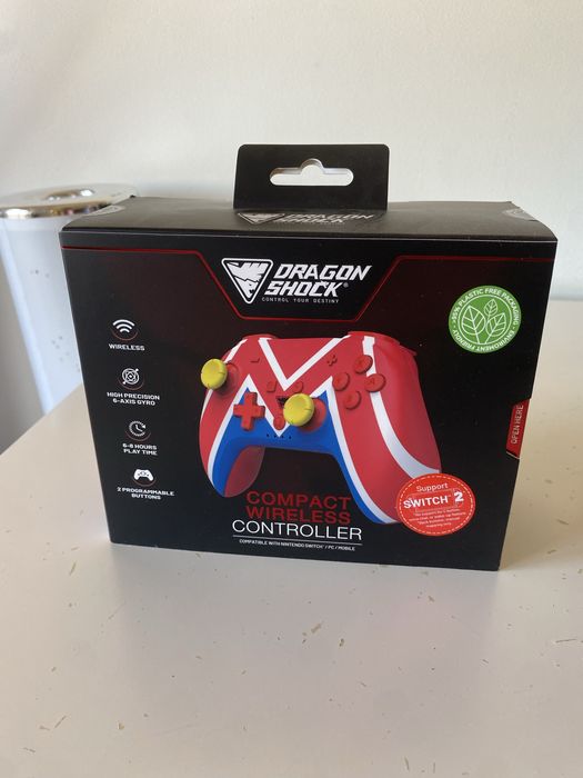 Comando Nintendo Switch 1 e 2 Versao Super Mario