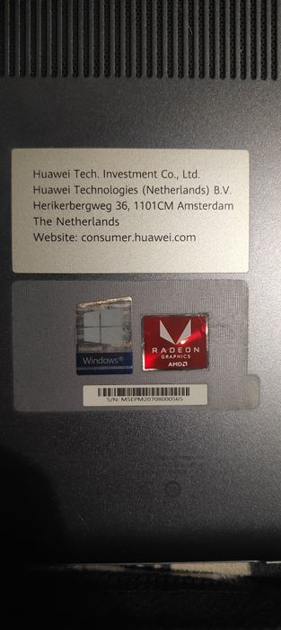 Huawei MateBook D15 com Ryzen 5