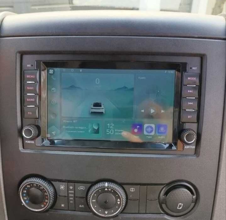 Топ Магнітола під штатний дизайн Mekede x20 pro 4/64Gb  8 Ядер  4G  Mercedes Sprinter Vito Viano 639 W169 W245 B200/B150/B170/ Crafter 2006-2012