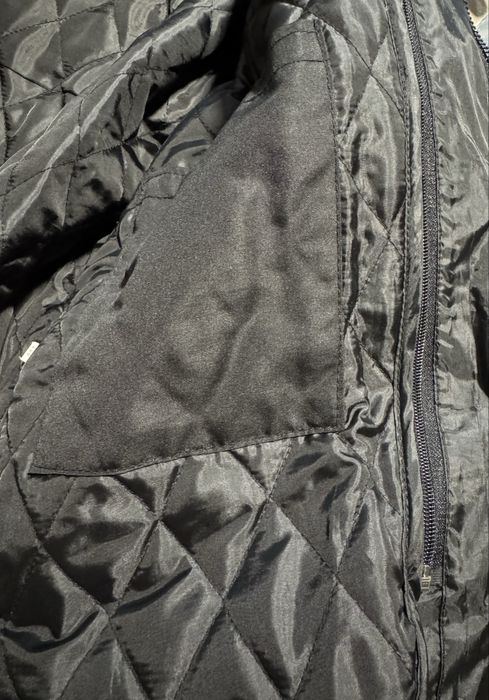 Casaco moto RSW branco e cinza