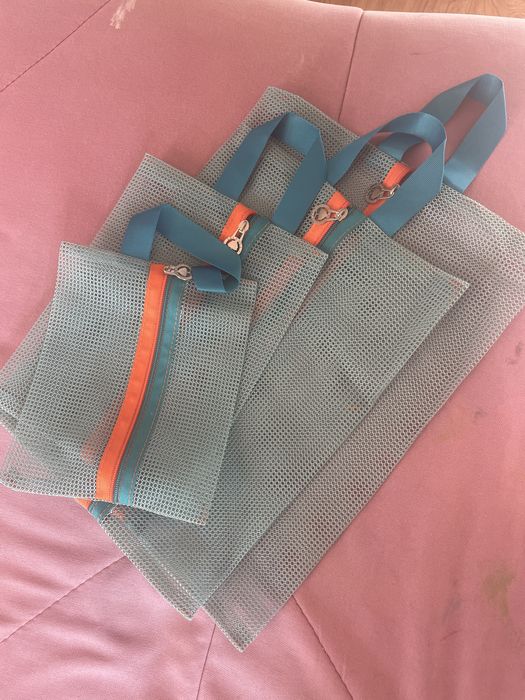 Zestaw organizerow do walizki