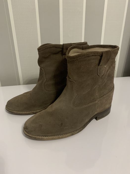 Botki Nicole jak Isabel Marant kowbojki 36