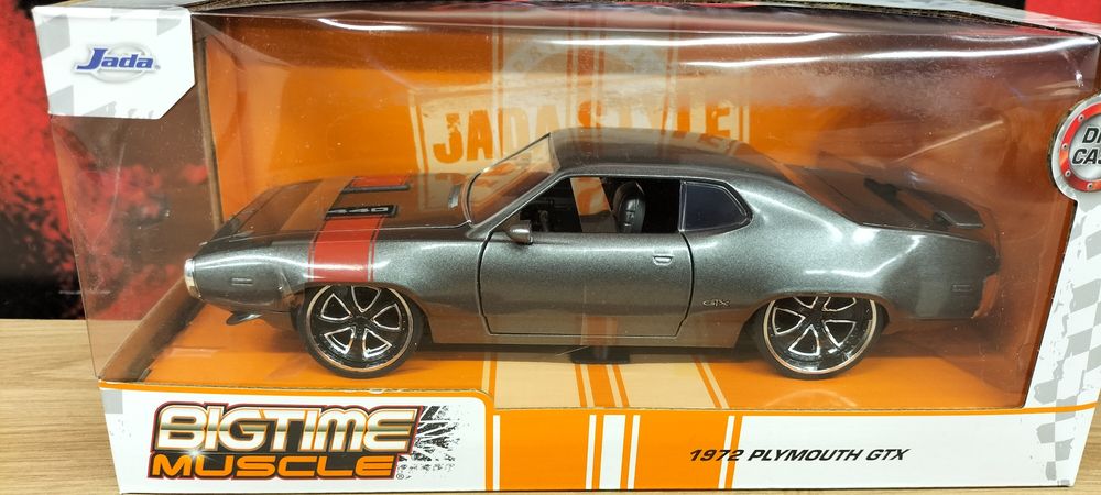 Jada Toys 1/24 Plymouth GTX Silver 440