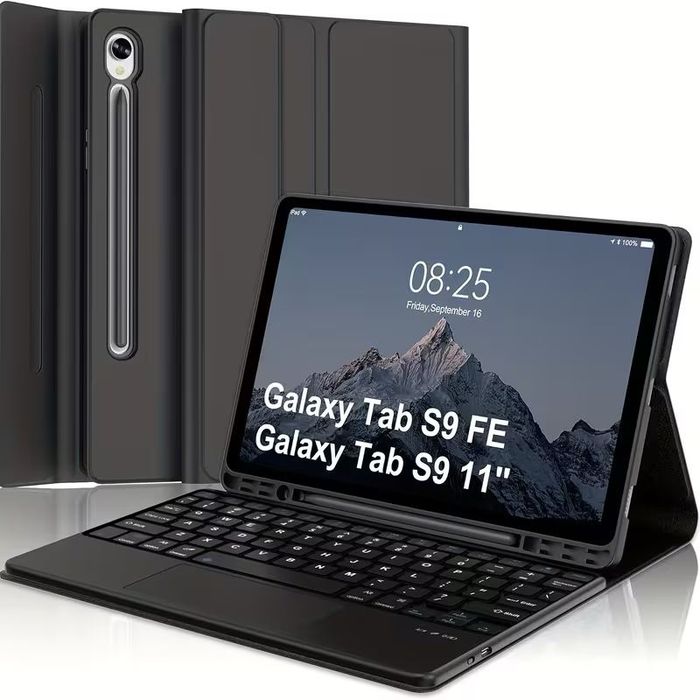 Capa com Teclado Bluetooth Samsung Galaxy Tab A7 – Nova
