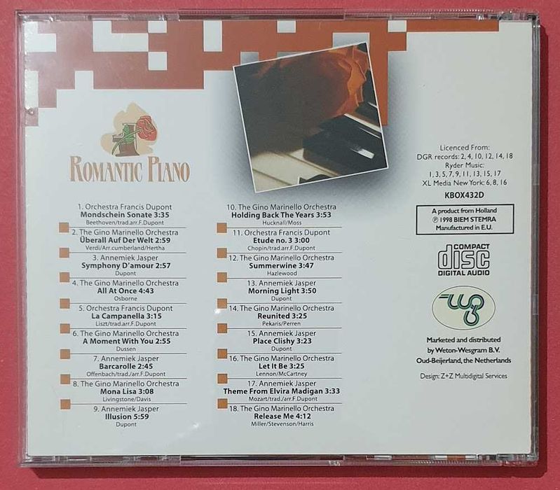 CD - Romantic Piano - CD 4