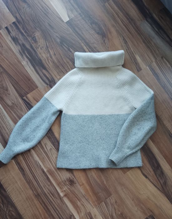 Golf damski Ann Taylor XS 100% kaszmir