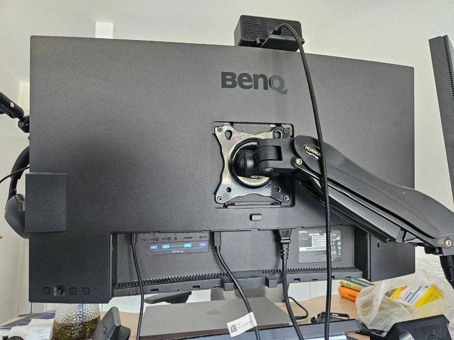 Monitor BenQ PD2705U 27" 4K IPS USB-C, como novo, caixa completa