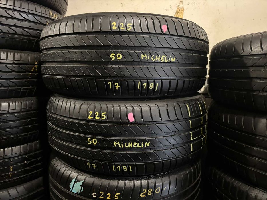 2X OPONY LETNIE 225/50R17 98V Michelin Primacy 4 XL 7.5MM 2018R CAŁE!