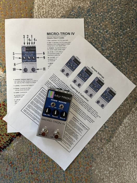 Mu-Tron Micro-Tron IV