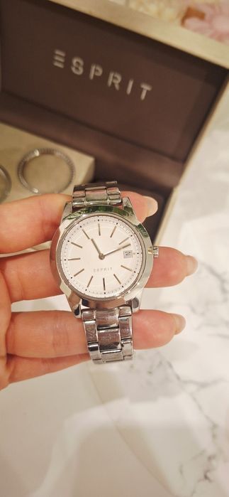Esprit zegarek srebrny