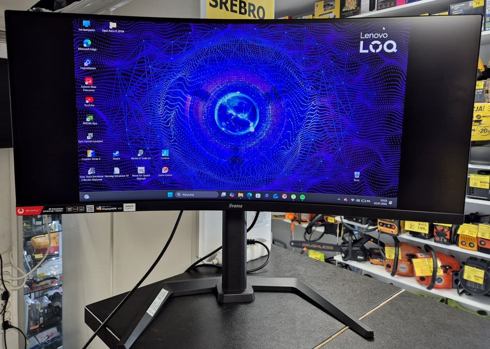 Monitor IIYAMA 34" GCB3481WQSU, Komis Jasło Czackiego