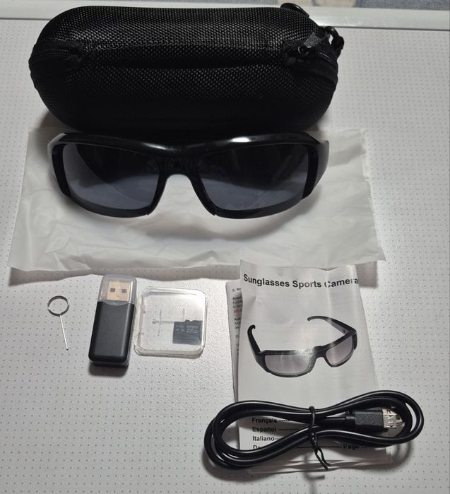 Спортивні сонцезахисні  окуляри - міні-камера