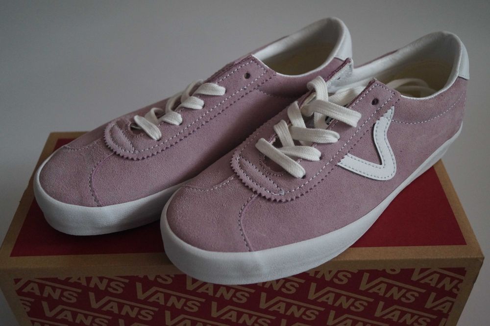 Nowe Buty Damskie VANS SPORT LOW r. 37 | 23.5 cm Zamszowe liliowe