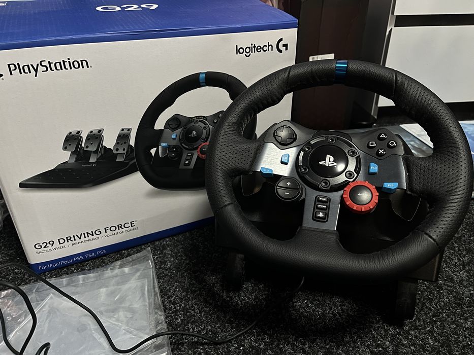 Кермо та педалі Logitech G29 Driving Force Racing Wheel для PS5